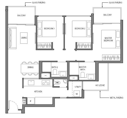 Parc Komo Floor Plan | Parc Komo 绿意庭